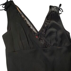 Ruby Rox  Formal‎ Party Dress Sleeveless V Neck Long Black Prom Juniors Medium